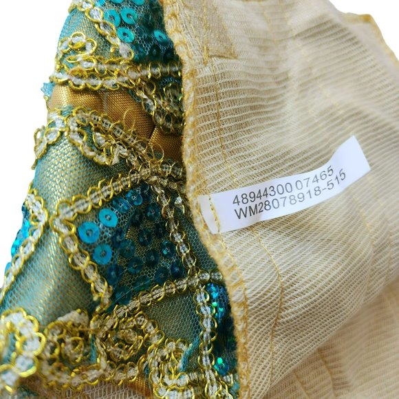 Egyptian Sequin Collar Costume One Size - Picture 8 of 10